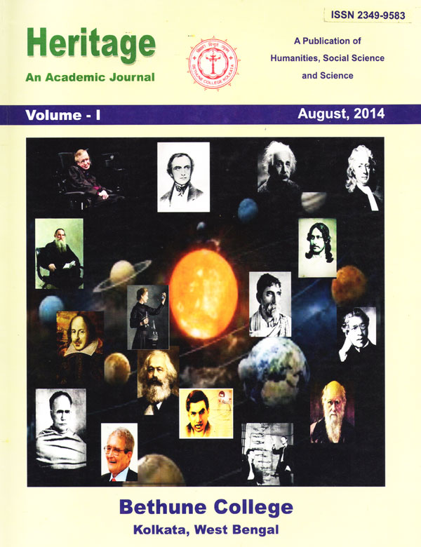 Heritage Journal Vol I 2014