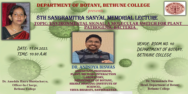 8TH SANGHAMITRA SANYAL MEMORIAL LECTURE