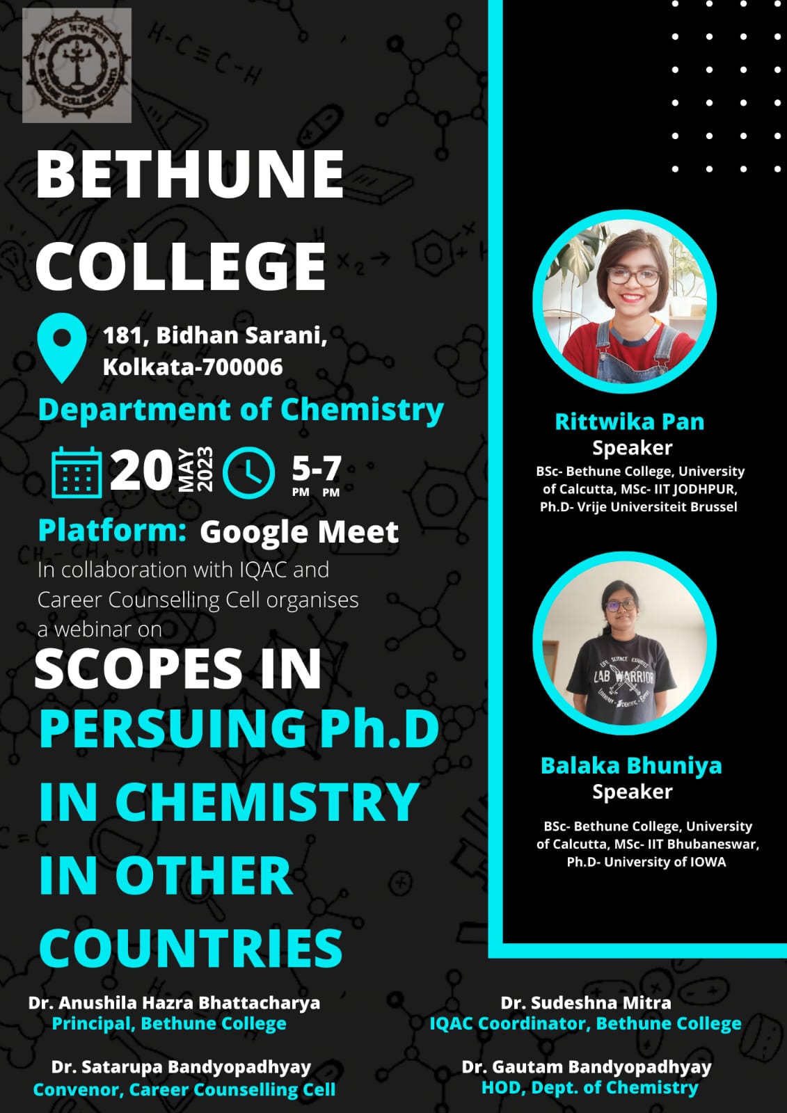 Topic : Scopes of Studying chemistry in other Countries